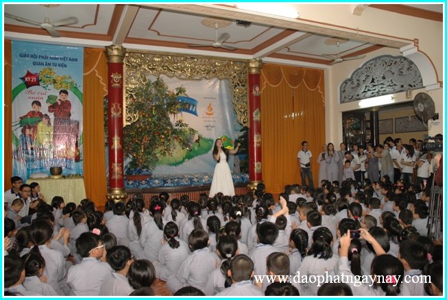 TP. HCM: Chùm ảnh khóa tu Gieo Hạt Từ Tâm 21: Bé Vui Xuân