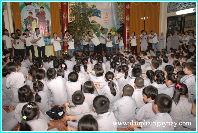 TP. HCM: Chùm ảnh khóa tu Gieo Hạt Từ Tâm 21: Bé Vui Xuân