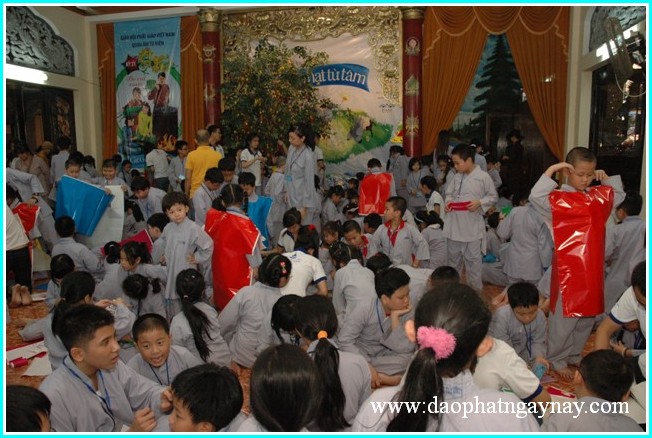 TP. HCM: Chùm ảnh khóa tu Gieo Hạt Từ Tâm 21: Bé Vui Xuân