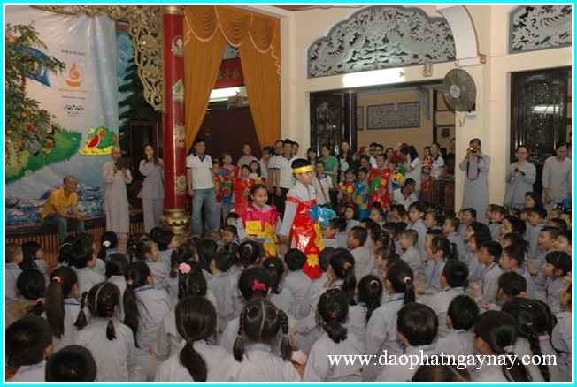 TP. HCM: Chùm ảnh khóa tu Gieo Hạt Từ Tâm 21: Bé Vui Xuân