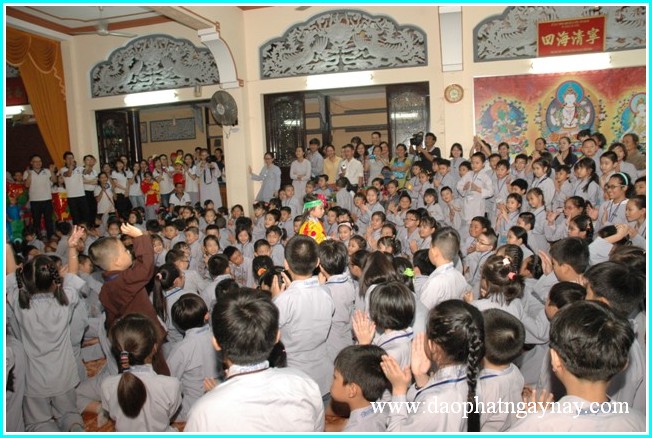 TP. HCM: Chùm ảnh khóa tu Gieo Hạt Từ Tâm 21: Bé Vui Xuân