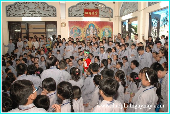 TP. HCM: Chùm ảnh khóa tu Gieo Hạt Từ Tâm 21: Bé Vui Xuân