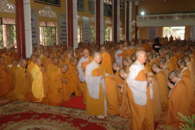 Chùm ảnh: Lễ bế mạc đại giới đàn Thiện Hòa VII