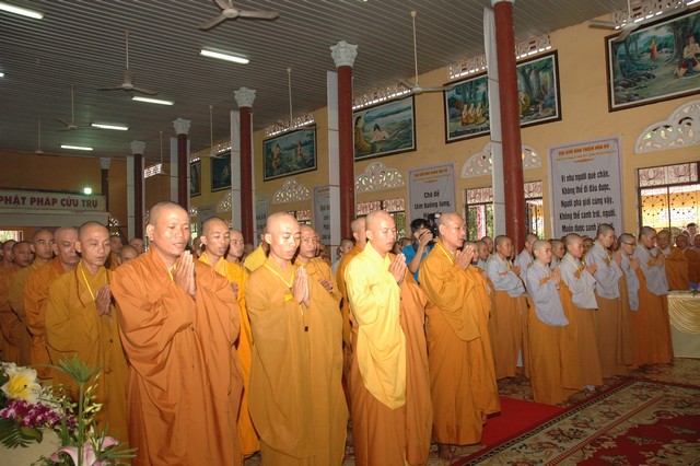 Chùm ảnh: Lễ bế mạc đại giới đàn Thiện Hòa VII