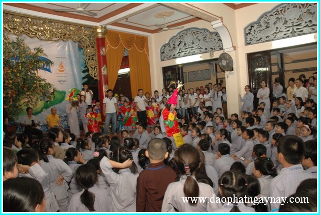 TP. HCM: Chùm ảnh khóa tu Gieo Hạt Từ Tâm 21: Bé Vui Xuân