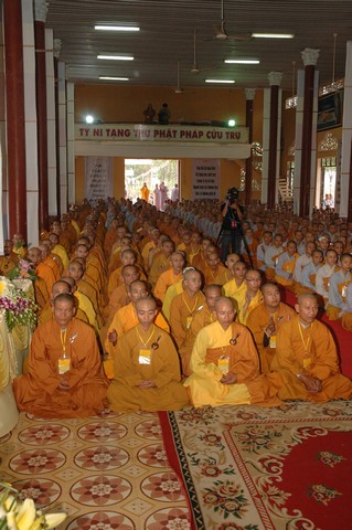 Chùm ảnh: Lễ bế mạc đại giới đàn Thiện Hòa VII