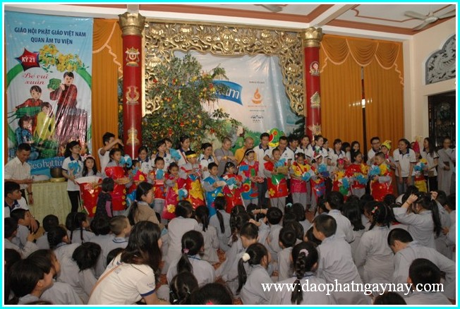 TP. HCM: Chùm ảnh khóa tu Gieo Hạt Từ Tâm 21: Bé Vui Xuân