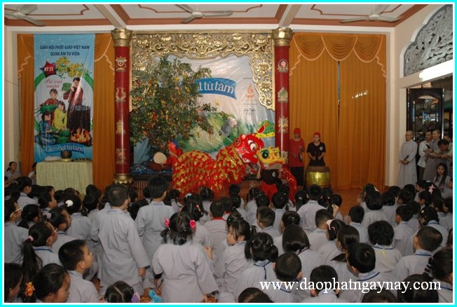 TP. HCM: Chùm ảnh khóa tu Gieo Hạt Từ Tâm 21: Bé Vui Xuân