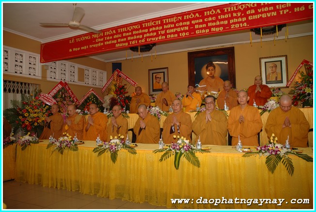 TP. HCM: Lễ tưởng niệm HT. Thích Thiện Hoa - HT. Thích Thiện Hòa và họp mặt truyền thống BHP TƯ