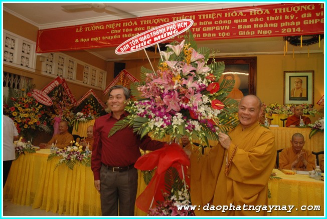 TP. HCM: Lễ tưởng niệm HT. Thích Thiện Hoa - HT. Thích Thiện Hòa và họp mặt truyền thống BHP TƯ