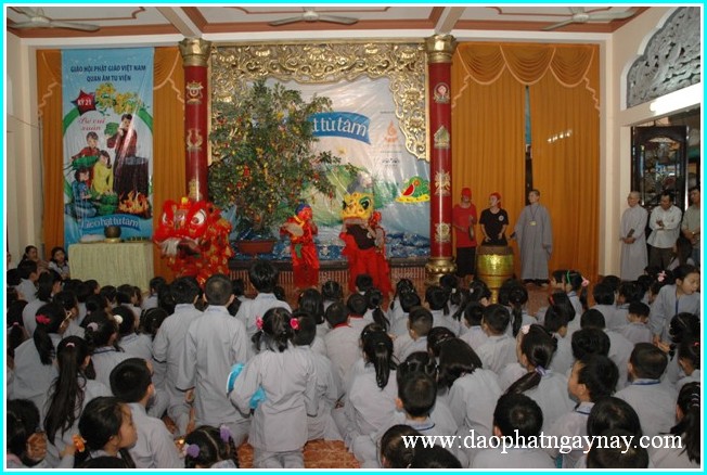 TP. HCM: Chùm ảnh khóa tu Gieo Hạt Từ Tâm 21: Bé Vui Xuân