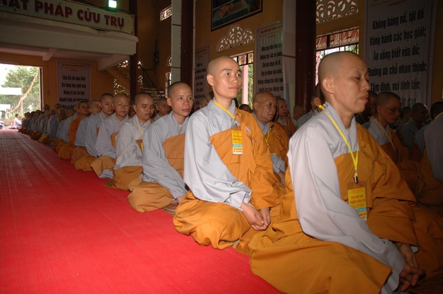 Chùm ảnh: Lễ bế mạc đại giới đàn Thiện Hòa VII