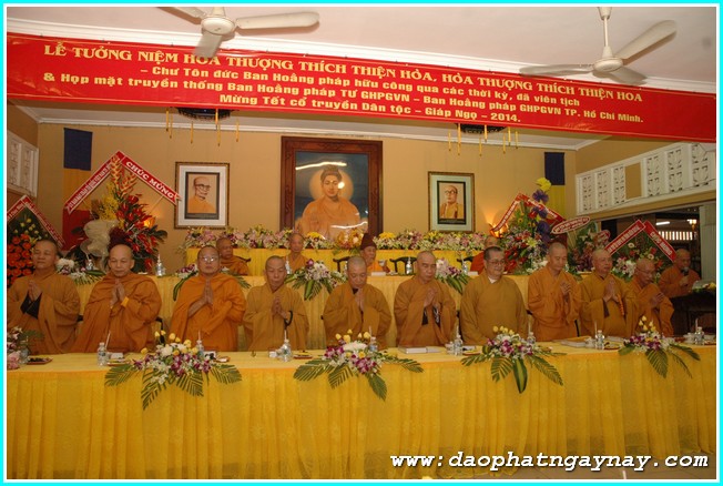 TP. HCM: Lễ tưởng niệm HT. Thích Thiện Hoa - HT. Thích Thiện Hòa và họp mặt truyền thống BHP TƯ