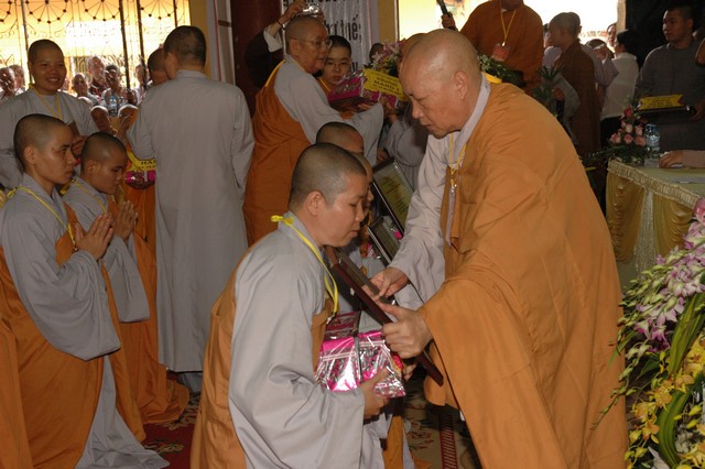 Chùm ảnh: Lễ bế mạc đại giới đàn Thiện Hòa VII