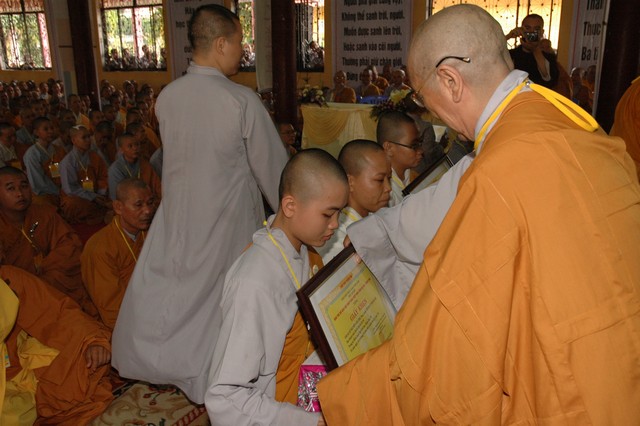 Chùm ảnh: Lễ bế mạc đại giới đàn Thiện Hòa VII