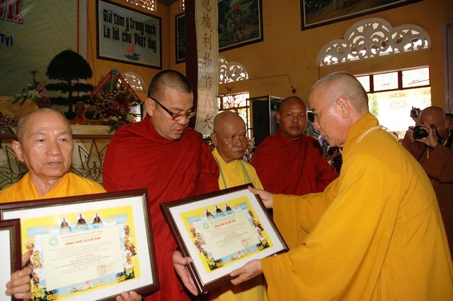 Chùm ảnh: Lễ bế mạc đại giới đàn Thiện Hòa VII