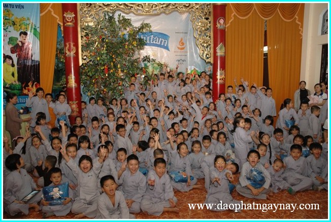 TP. HCM: Chùm ảnh khóa tu Gieo Hạt Từ Tâm 21: Bé Vui Xuân