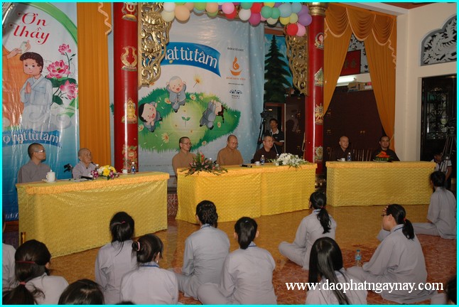 TP. HCM: Quan Âm Tu Viện diễn ra khóa tu Gieo Hạt Từ Tâm 20: Ơn Thầy