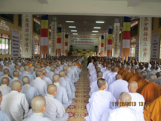 Vũng Tàu: Đại giới đàn Thiện Hòa VII chính thức khảo hạch giới tử