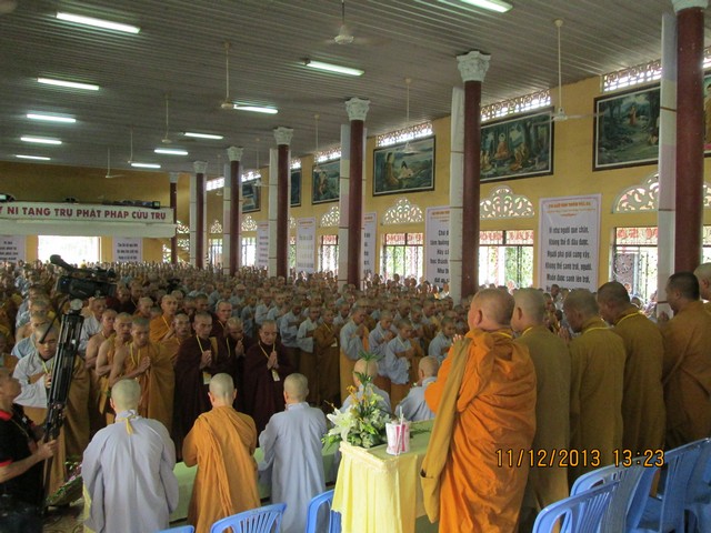 Vũng Tàu: Đại giới đàn Thiện Hòa VII chính thức khảo hạch giới tử