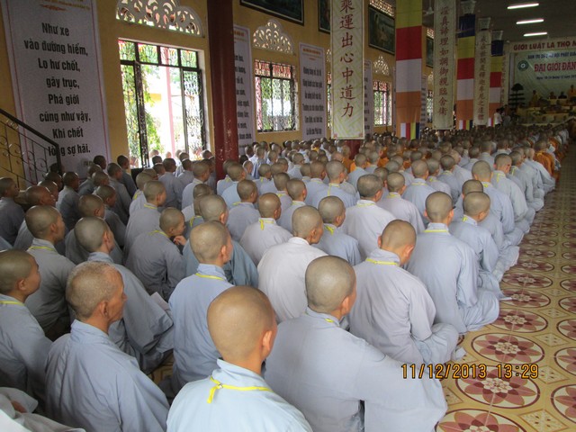 Vũng Tàu: Đại giới đàn Thiện Hòa VII chính thức khảo hạch giới tử