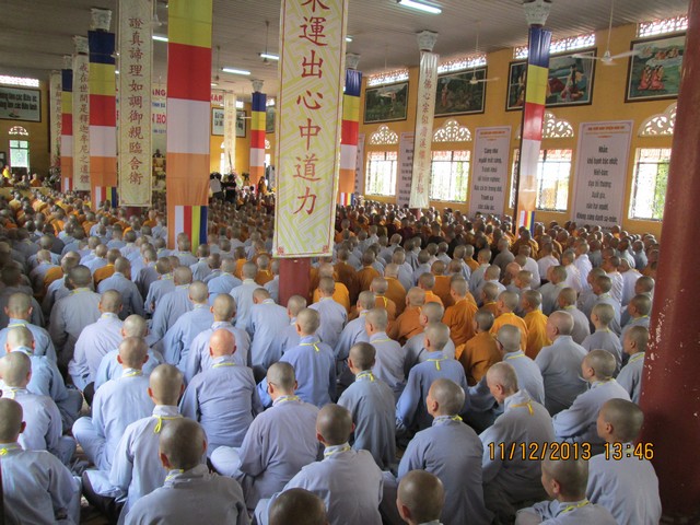 Vũng Tàu: Đại giới đàn Thiện Hòa VII chính thức khảo hạch giới tử