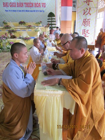 Vũng Tàu: Đại giới đàn Thiện Hòa VII chính thức khảo hạch giới tử
