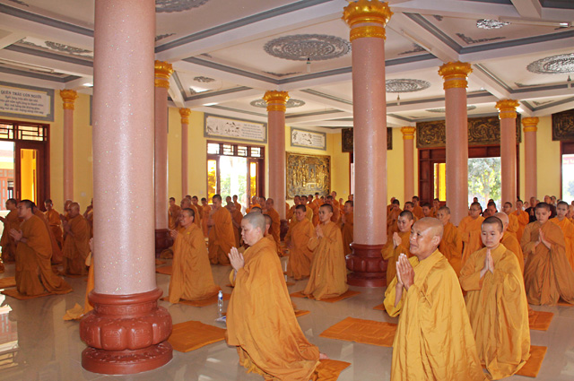 Đăk Lắc: Khóa bồi dưỡng đạo hạnh dành cho Sa-di - Sa-di-ni và tập sự nam nữ lần thứ 7 - GĐ 3 hệ phái Khất Sĩ