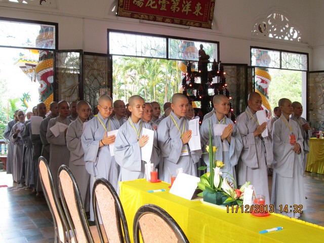 Vũng Tàu: Đại giới đàn Thiện Hòa VII chính thức khảo hạch giới tử