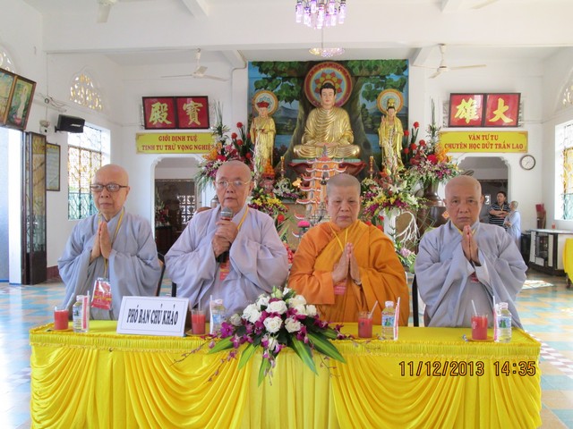 Vũng Tàu: Đại giới đàn Thiện Hòa VII chính thức khảo hạch giới tử