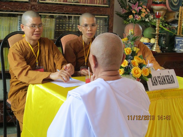 Vũng Tàu: Đại giới đàn Thiện Hòa VII chính thức khảo hạch giới tử