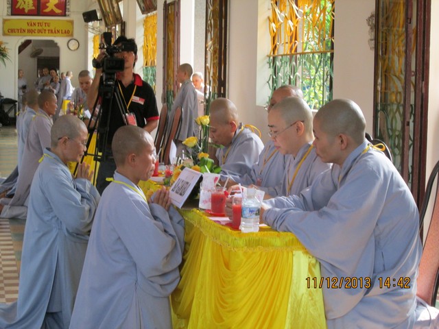 Vũng Tàu: Đại giới đàn Thiện Hòa VII chính thức khảo hạch giới tử