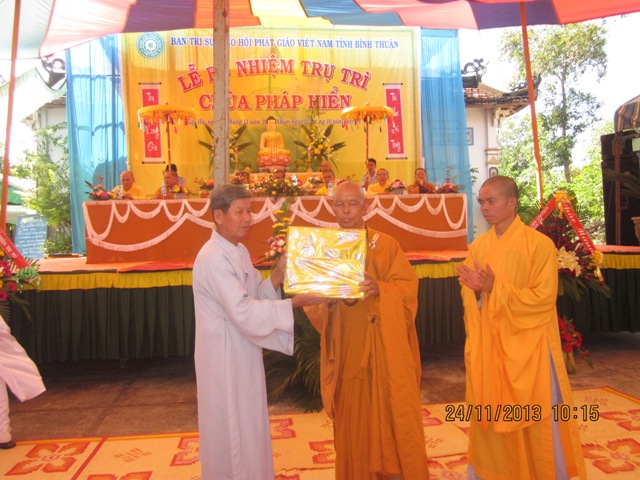 Bình Thuận: Lễ bổ nhiệm trụ trì chùa Pháp Hiển - Hàm Tân