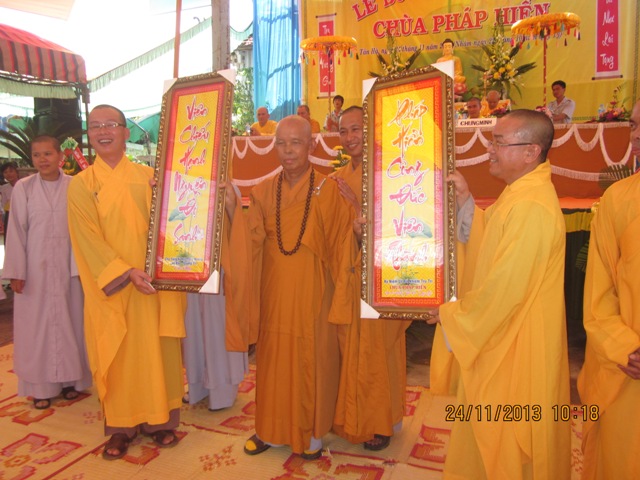 Bình Thuận: Lễ bổ nhiệm trụ trì chùa Pháp Hiển - Hàm Tân