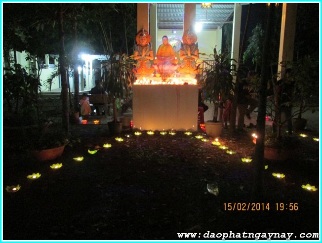 Lễ hội cúng đèn rằm tháng giêng tại thiền viện Phước Sơn