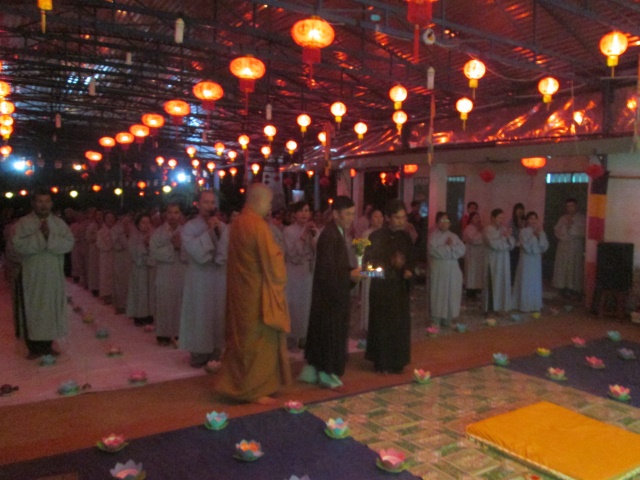 Bình Phước: Lễ vía Phật A Di Đà tại chùa Thanh Minh