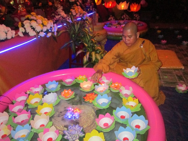 Bình Phước: Lễ vía Phật A Di Đà tại chùa Thanh Minh