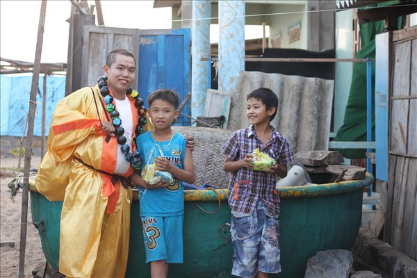 Phật Di Lặc về nơi xóm chài Lagi