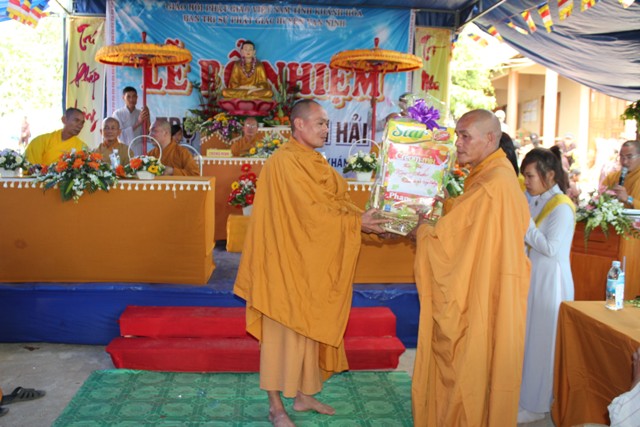 Khánh Hòa: Lễ bổ nhiệm trụ trì Chùa Sơn Hải