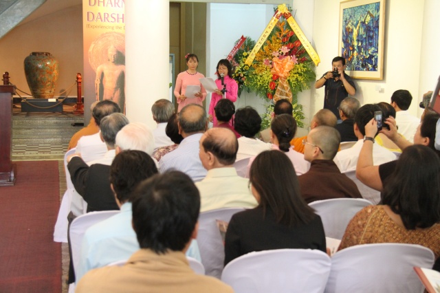 TP. HCM: Khai mạc Triển lãm Phật giáo Dharma Darshan
