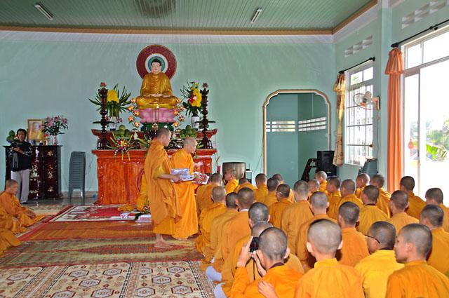 Lễ Tạ Pháp Khóa Bồ Dưỡng Đạo Hạnh Dành Cho Sa Di-Sa Di Ni- Tập Sự Lần VI Giáo Đoàn III Khất Sĩ
