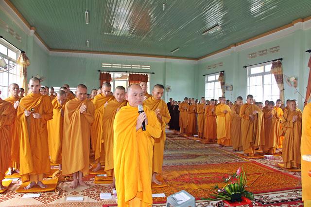 Lễ Tạ Pháp Khóa Bồ Dưỡng Đạo Hạnh Dành Cho Sa Di-Sa Di Ni- Tập Sự Lần VI Giáo Đoàn III Khất Sĩ