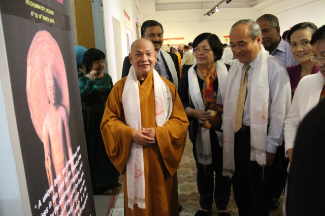 TP. HCM: Khai mạc Triển lãm Phật giáo Dharma Darshan