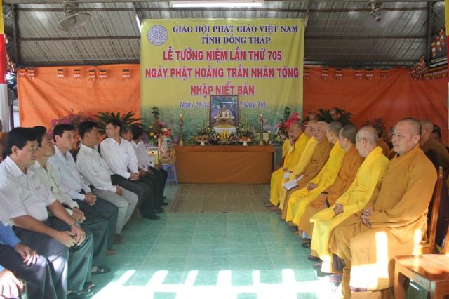 Đồng Tháp: Lễ Tưởng Niệm Đức Vua – Phật Hoàng Trần Nhân Tông &amp; Tưởng Niệm Thiên Hộ Dương, Đốc Binh Kiều