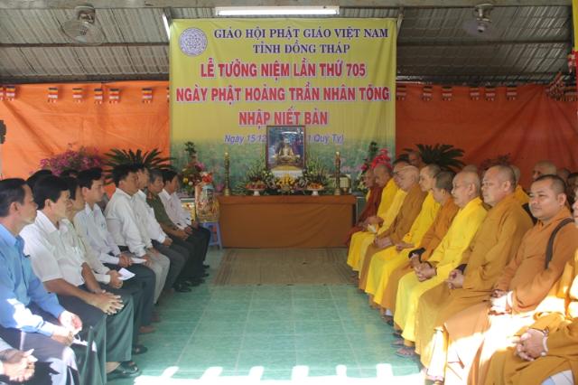 Đồng Tháp: Lễ Tưởng Niệm Đức Vua – Phật Hoàng Trần Nhân Tông &amp; Tưởng Niệm Thiên Hộ Dương, Đốc Binh Kiều