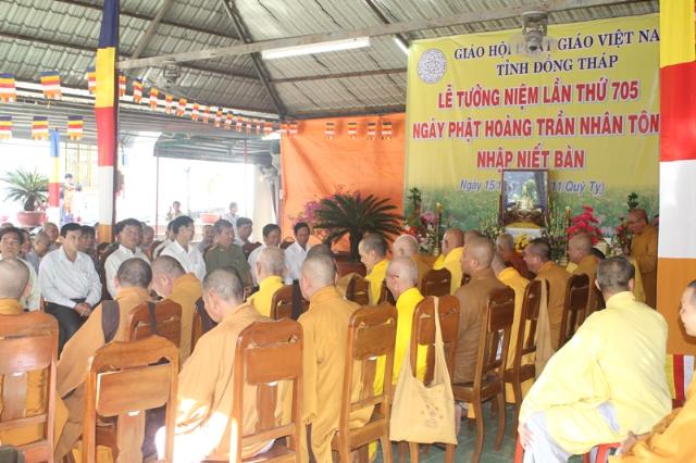 Đồng Tháp: Lễ Tưởng Niệm Đức Vua – Phật Hoàng Trần Nhân Tông &amp; Tưởng Niệm Thiên Hộ Dương, Đốc Binh Kiều