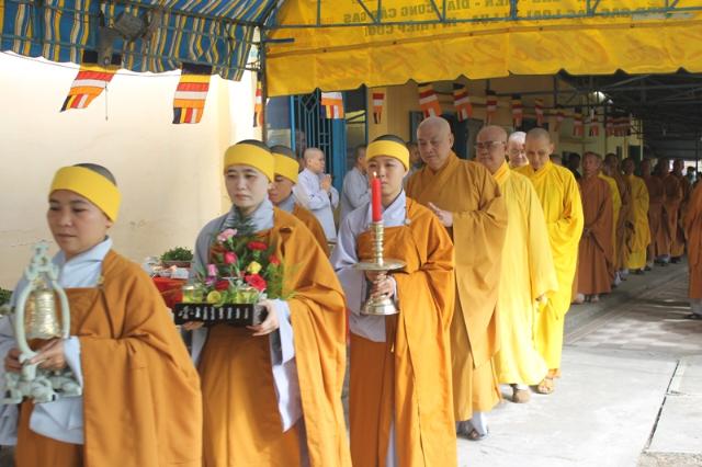 Đồng Tháp: Lễ Nhập Bảo Tháp Ni Trưởng Tịnh Nghĩa