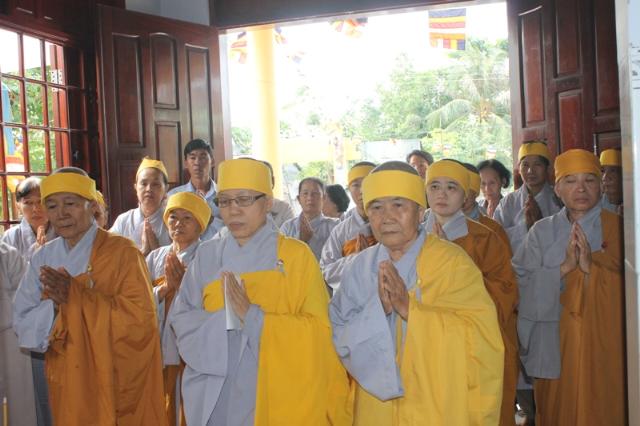 Đồng Tháp: Lễ Nhập Bảo Tháp Ni Trưởng Tịnh Nghĩa