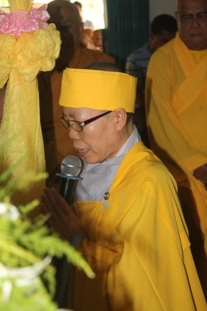 Đồng Tháp: Lễ Nhập Bảo Tháp Ni Trưởng Tịnh Nghĩa