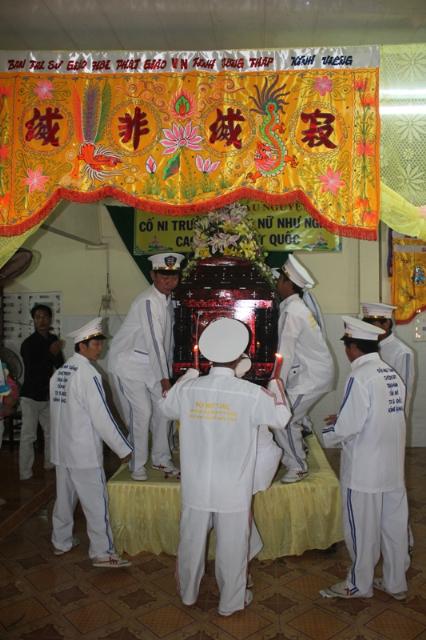 Đồng Tháp: Lễ Nhập Bảo Tháp Ni Trưởng Tịnh Nghĩa